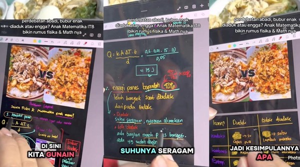 Debat Tim Bubur Diaduk Vs Tidak Diaduk Mana Yang Benar